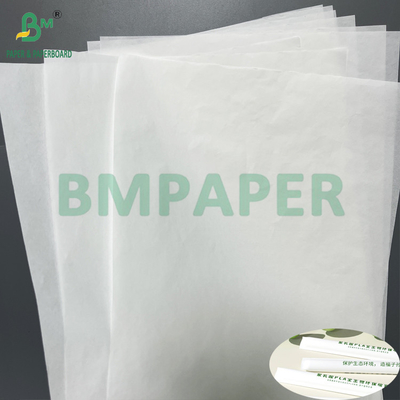 Cetak halus yang dapat disesuaikan 28 GSM Heat Seal Straw Toothpick Wrapping paper