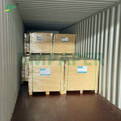 640 x 900mm 1mm 2mm Daur Ulang Blue Card Board Grey Back Untuk Folder Kertas