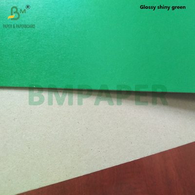 Good Flatness Folders Cover Cardboard Laminasi Hijau Biru Warna Abu-abu