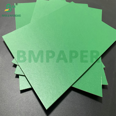1.1mm 1.2mm Green Coated Lacquered Ketahanan Paperboard Grey Back Hard Board