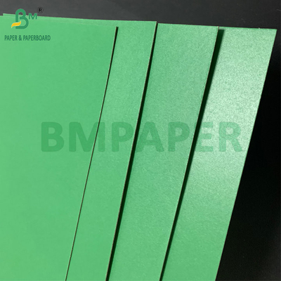 1.1mm 1.2mm Green Coated Lacquered Ketahanan Paperboard Grey Back Hard Board