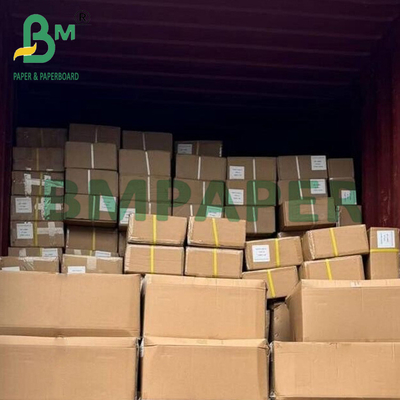 2 Inch Core White Plotter Paper Roll Untuk Perencanaan Teknik 24 &quot; x 50 Yards 80gsm