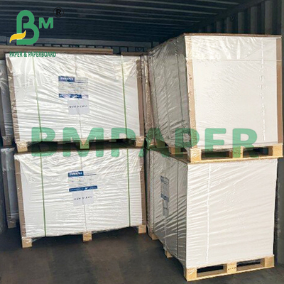 210mic 230mic tahan air mata PET kertas sintetis untuk printer laser warna putih