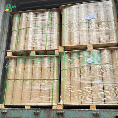 60gm 100% Virgin Wood Pulp Brown Kraft Bags Paper Untuk Pengemasan Makanan