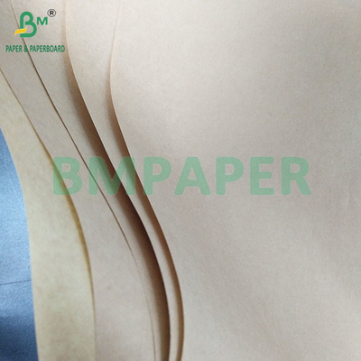 60gm 100% Virgin Wood Pulp Brown Kraft Bags Paper Untuk Pengemasan Makanan