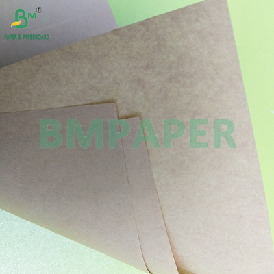 60gm 100% Virgin Wood Pulp Brown Kraft Bags Paper Untuk Pengemasan Makanan