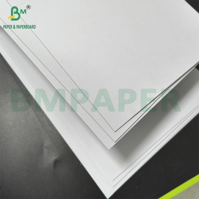 0.8mm 1.0mm Lapisan Sisi Dua Kardus Putih 850 x 600mm