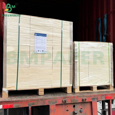0.8mm 1.0mm Lapisan Sisi Dua Kardus Putih 850 x 600mm