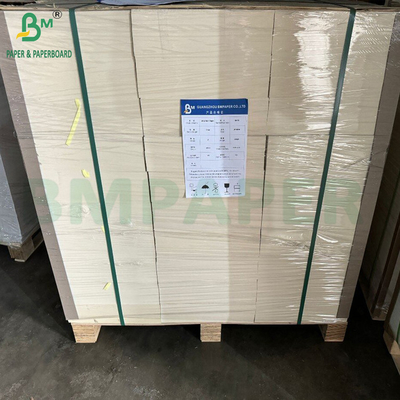 0.8mm 1.0mm Lapisan Sisi Dua Kardus Putih 850 x 600mm