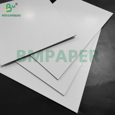 1mm Dua sisi White Clay Coated Paperboard Untuk Elektronik Paket 70 x 100cm