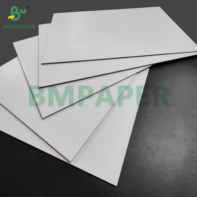 1mm Dua sisi White Clay Coated Paperboard Untuk Elektronik Paket 70 x 100cm