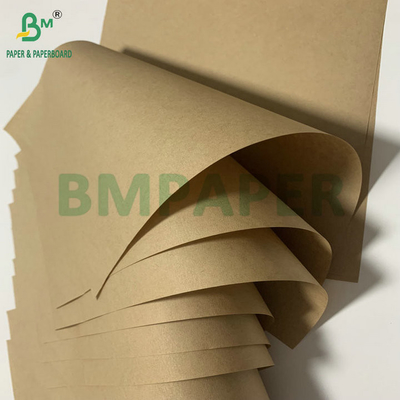 Kertas kraft cokelat tidak dilapisi 70gsm75gsm Untuk kantong kemasan semen Lapisan luar yang dapat dicetak