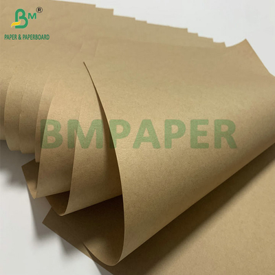 Kertas kraft cokelat tidak dilapisi 70gsm75gsm Untuk kantong kemasan semen Lapisan luar yang dapat dicetak