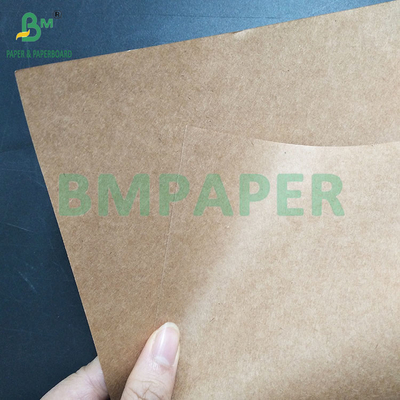 120gm Food Grade High Strength Brown Kraft Paper Untuk Kantong Grocery