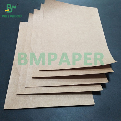 120gm Food Grade High Strength Brown Kraft Paper Untuk Kantong Grocery