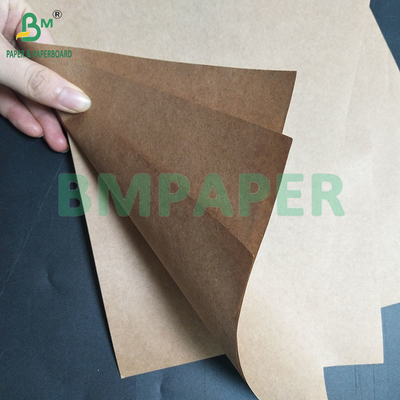 120gm Food Grade High Strength Brown Kraft Paper Untuk Kantong Grocery