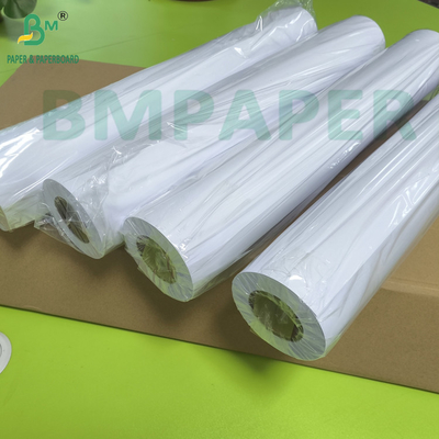 Kertas Inkjet Plotter 30 X 150 CAD Paper Roll 80gsm Untuk Inkjet Format Besar