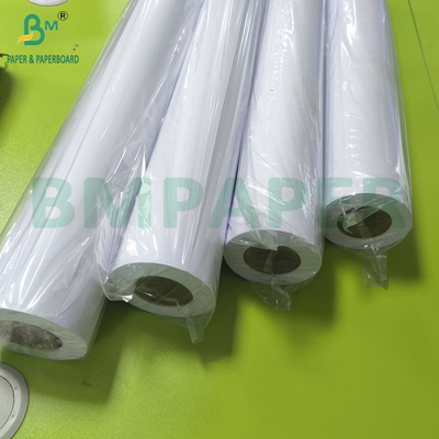 Kertas Inkjet Plotter 30 X 150 CAD Paper Roll 80gsm Untuk Inkjet Format Besar