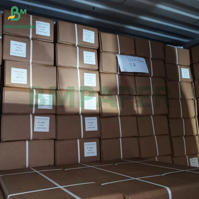 108g 130g Color Inkjet Printing Paper Rolls Gloss Matt Coating A0 Ukuran 841mm X 50yards