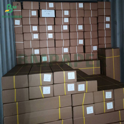 108g 130g Color Inkjet Printing Paper Rolls Gloss Matt Coating A0 Ukuran 841mm X 50yards