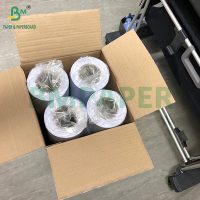 80GSM Plotter Bond Paper Rolls Untuk Gambar Arsitektur 841mm x 50m 2' Inti