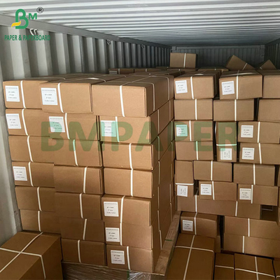 92 Cerah 20lb CAD Plotter Paper Roll Karton Pengemasan 36' X 300ft 2' Inti
