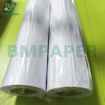 Kertas cetak inkjet berwarna 150gr Satu sisi dilapisi kertas putih 914mm X 30m Roll