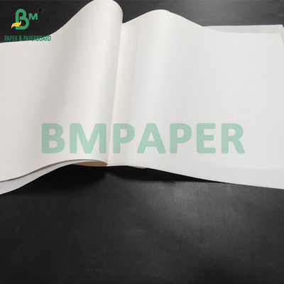 35gm 38gm Pengemasan Makanan Kertas Bertahan Lemak Putih Untuk Sandwich Kit 7 635mm