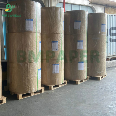 65gsm Putih Glossy High Wet Strength Paper Untuk Membuat Label Botol Bir 65 x 95cm