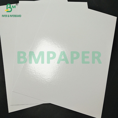 128gsm Bond Double Side Glossy Digital Coated Paper Untuk Pencetakan Laser Berwarna