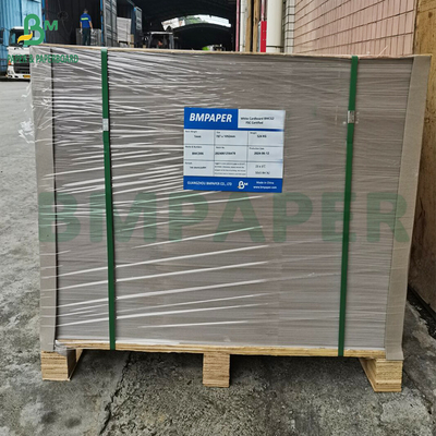 Kekuatan Kotak Lapisan Tanah liat 1mm 1.2mm Single-sided White Cardboard