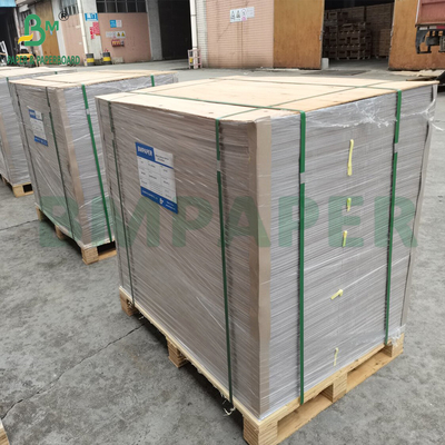 Kekuatan Kotak Lapisan Tanah liat 1mm 1.2mm Single-sided White Cardboard