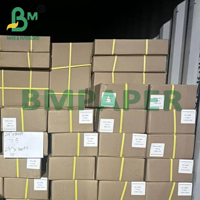 Kertas Bond Plotter Putih Cerah Untuk Pencetakan CAD 36 "x 150ft 20LB On 2" Core