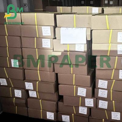 Kertas Bond Plotter Putih Cerah Untuk Pencetakan CAD 36 "x 150ft 20LB On 2" Core