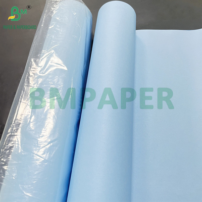 Cetakan Inkjet Format Besar 20lb Blue Tinted CAD Paper Roll 36&quot; x 150ft