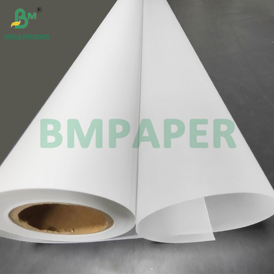 83gsm 93gsm Translucent Inkjet Tracing Paper Untuk Menggambar Sketsa 914mm x 50m