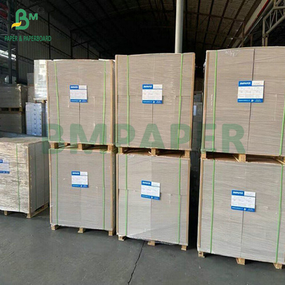 1mm 2mm Laminated Rigid Uncoated Straw Board Untuk Karton Hadiah 70 x 100cm