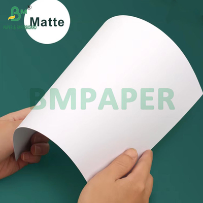 150gm Laser Printing Double Side Glossy Coated Paper Untuk Brosur 32 x 45cm