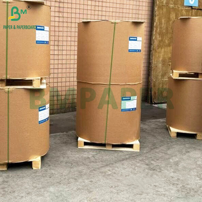 80gm 85gm Brown Sack Kraft Paper Untuk Kantong Pengemasan Semen 42' 'Kekuatan Tinggi