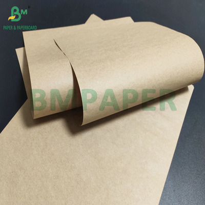 75gm 80gm 41''42' Lebar Kantong Kekuatan Tinggi Kertas Kraft Untuk Kantong Serbuk Putty