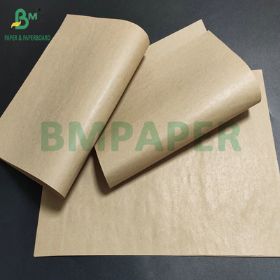75gm 70 x 100cm Lebar Kantong Kekuatan Tinggi Kertas Kraft Untuk Kantong Serbuk Putty