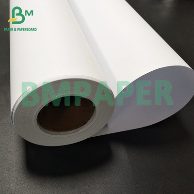20LB Putih Uncoated CAD Bond Paper untuk Teknik 24 &quot;* 150ft gulungan