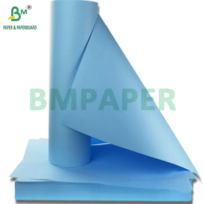 Permukaan halus 20lb 18'' 24' 'Kertas cetak biru sisi ganda untuk printer inkjet format luas
