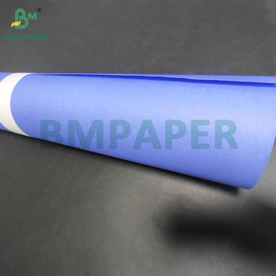 80gm Single-sided Purple Blue Drawing Paper Untuk Teknik 610mm x 50m