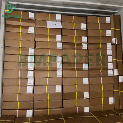 150gm 200gm Kertas foto matte sisi ganda berlapis putih CAD Bond Paper 30m 50m Rolls
