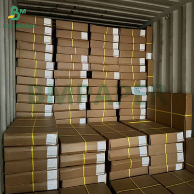 150gm 200gm Kertas foto matte sisi ganda berlapis putih CAD Bond Paper 30m 50m Rolls