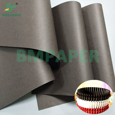 40g Greaseproof Warna Kopi Cupcake Mould Paper Untuk Muffin Holder