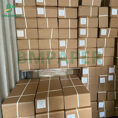 Tidak dilapisi Putih 20lb CAD Bond Paper Untuk Inkjet Printing 36 &quot;X 300&quot; 3 Rolls Per Carton