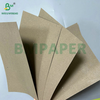 420 gram 450 gram Daur Ulang Uncoated Brown Kraft Board Untuk Bobbin Core Lebar 101mm