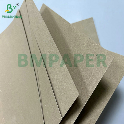420 gram 450 gram Daur Ulang Uncoated Brown Kraft Board Untuk Bobbin Core Lebar 101mm